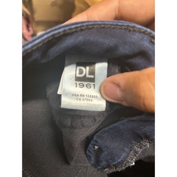 DL1961 Margaux Instasculpt Ankle Skinny 24 Dark Moscow Wash Stretch - Picture 5 of 6